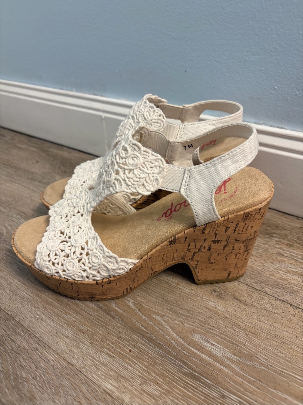Jellypop Sabinna Crochet Sandals Womens Sz 7